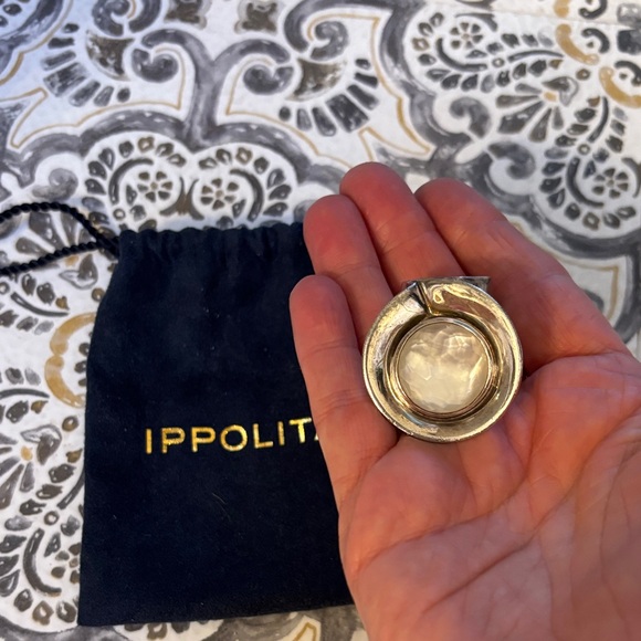 Ippolita Sterling Moonstone Ring - ooak